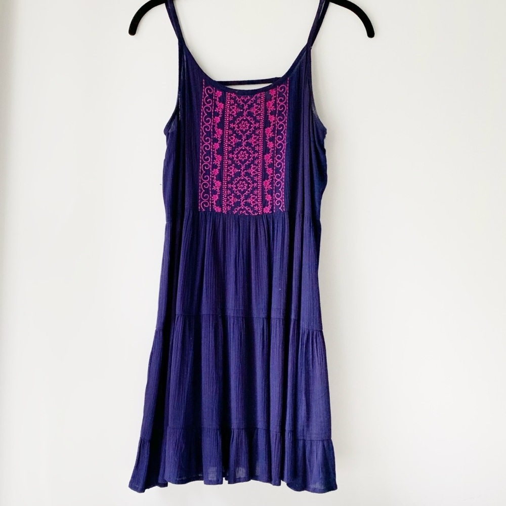 Blue and Pink Andrees Dress